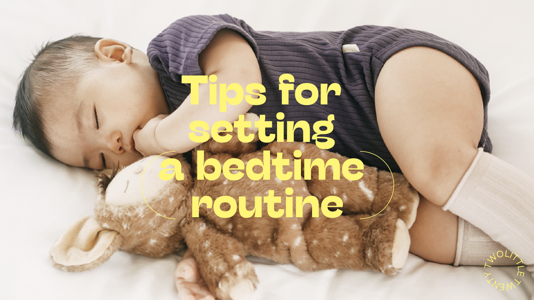 Tips for setting a bedtime routine