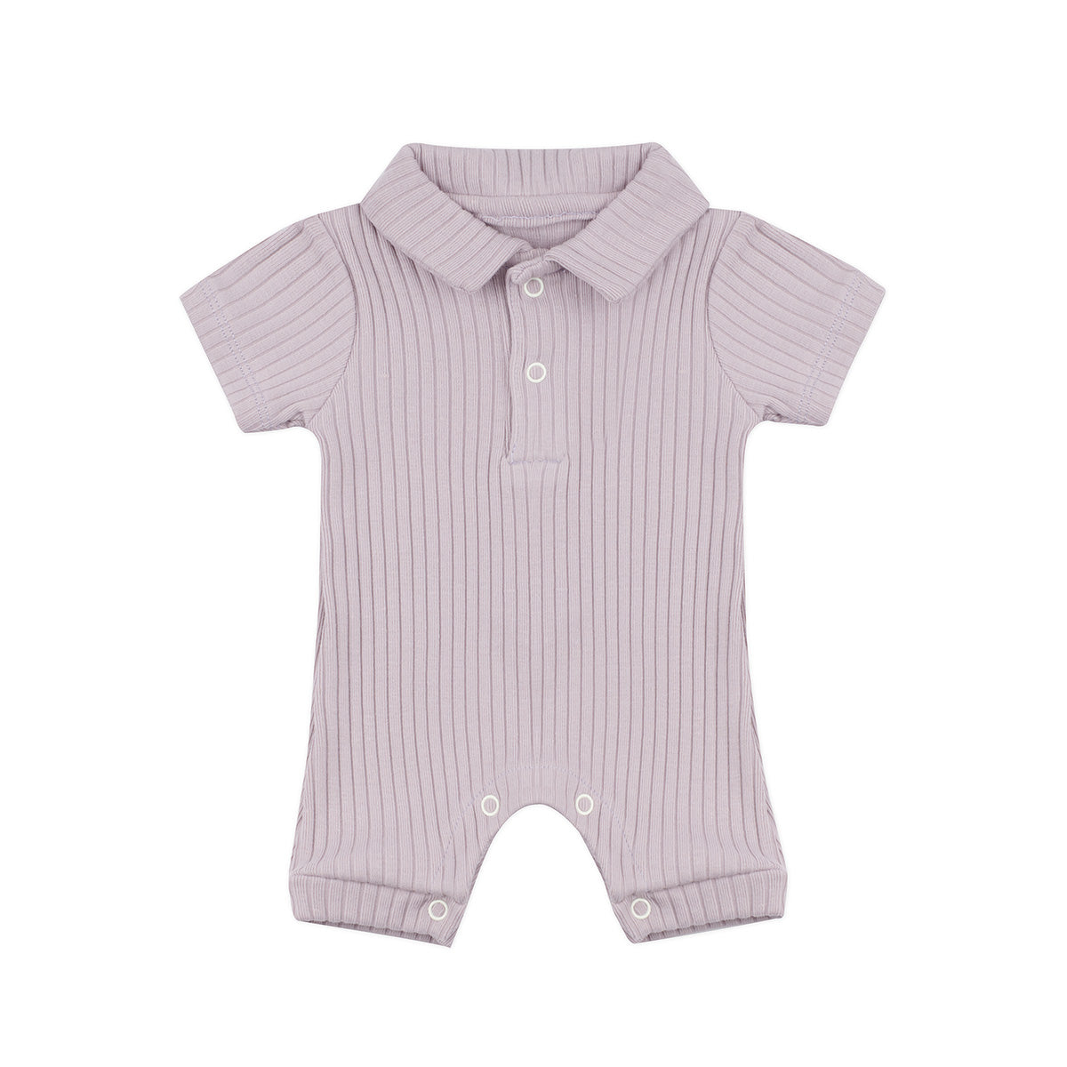 Minimal Newborn Polo Jumpsuit