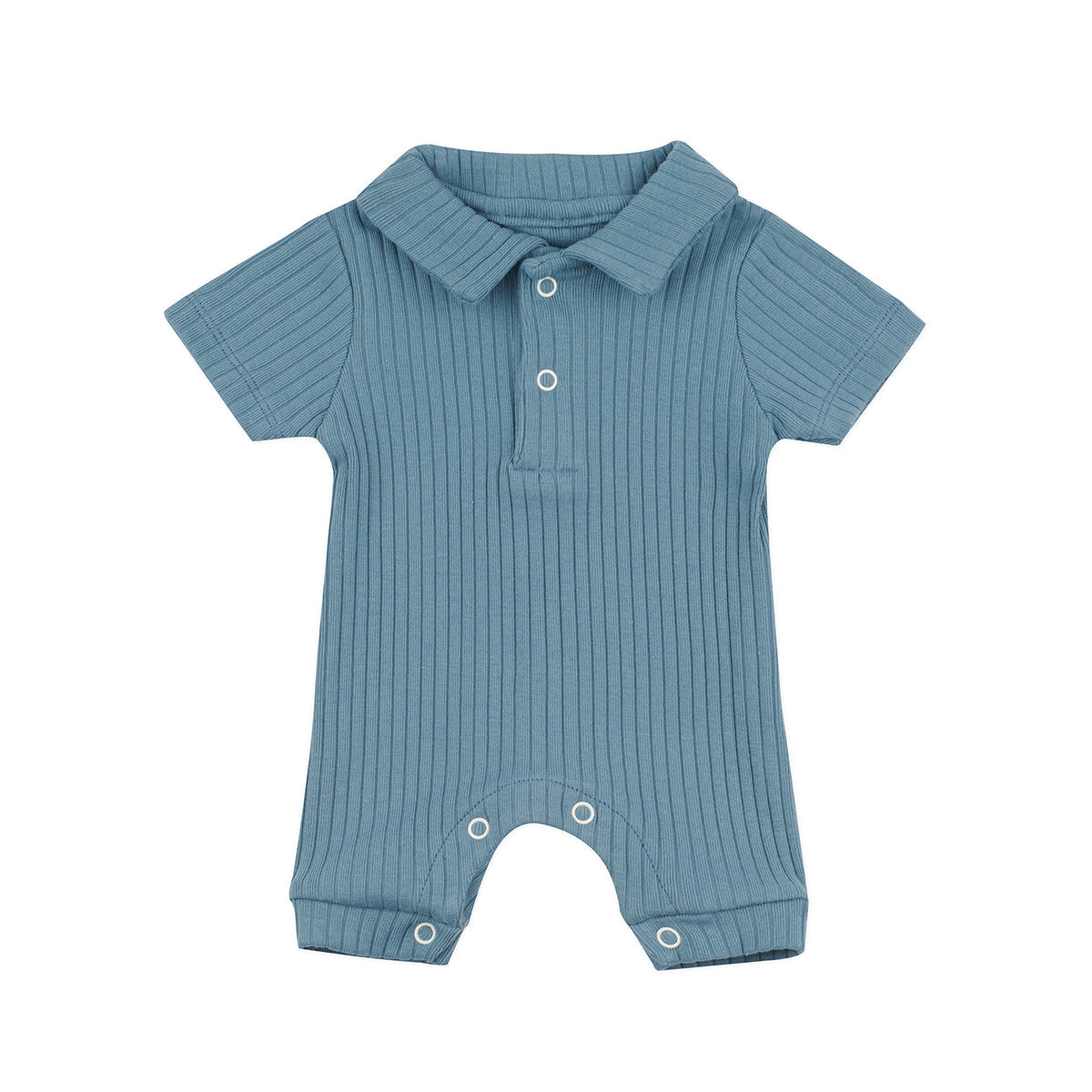 Minimal Newborn Polo Jumpsuit