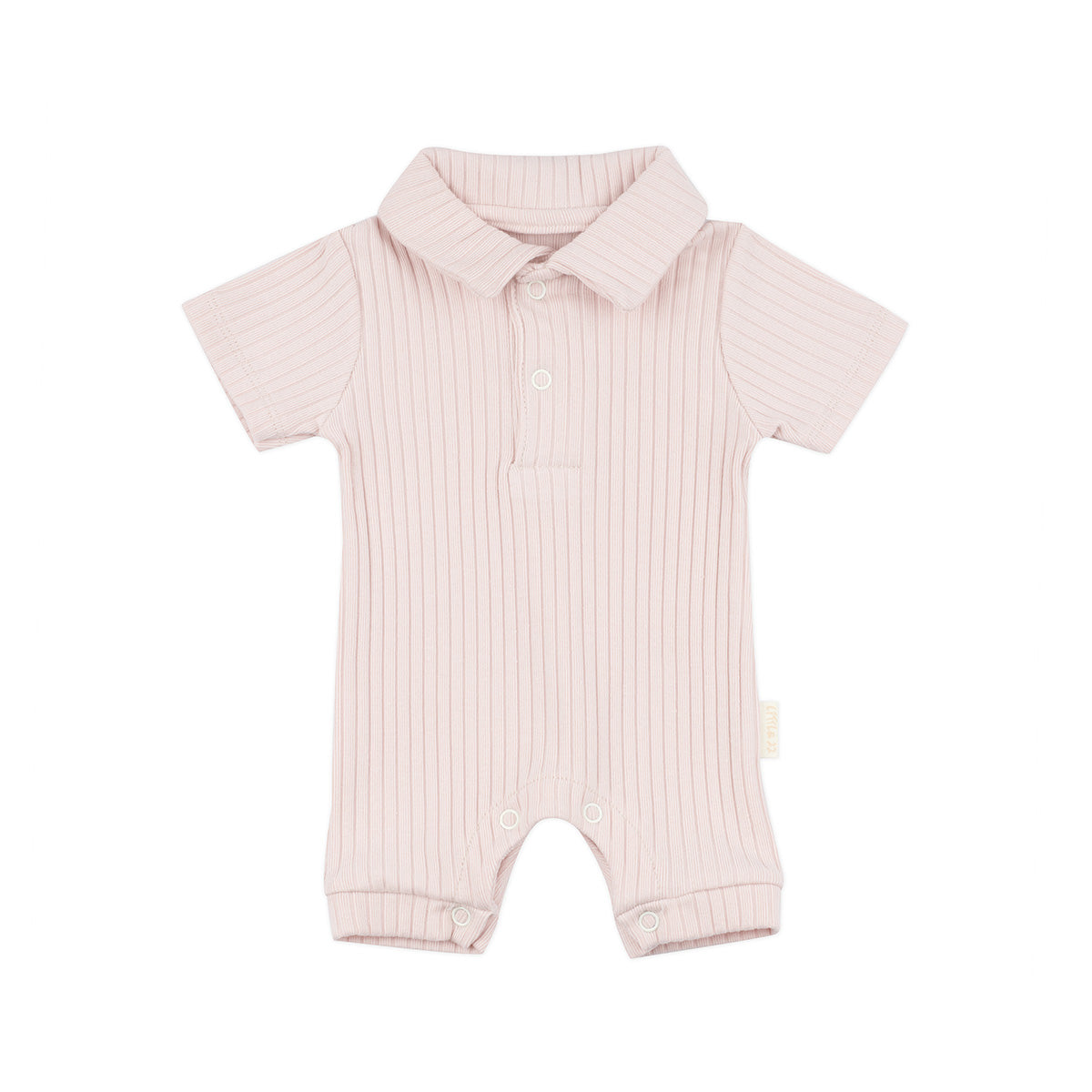 Minimal Newborn Polo Jumpsuit