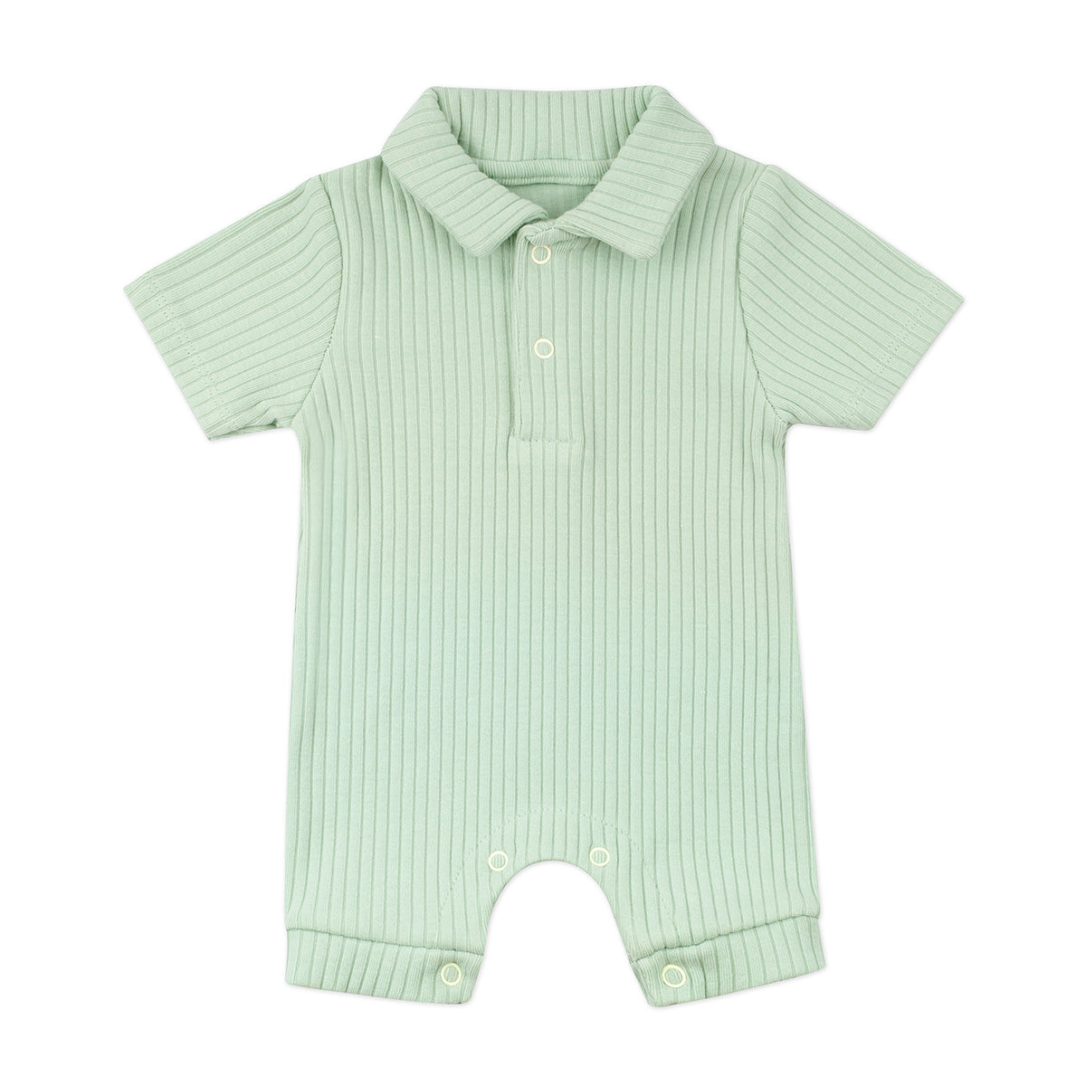 Minimal Newborn Polo Jumpsuit