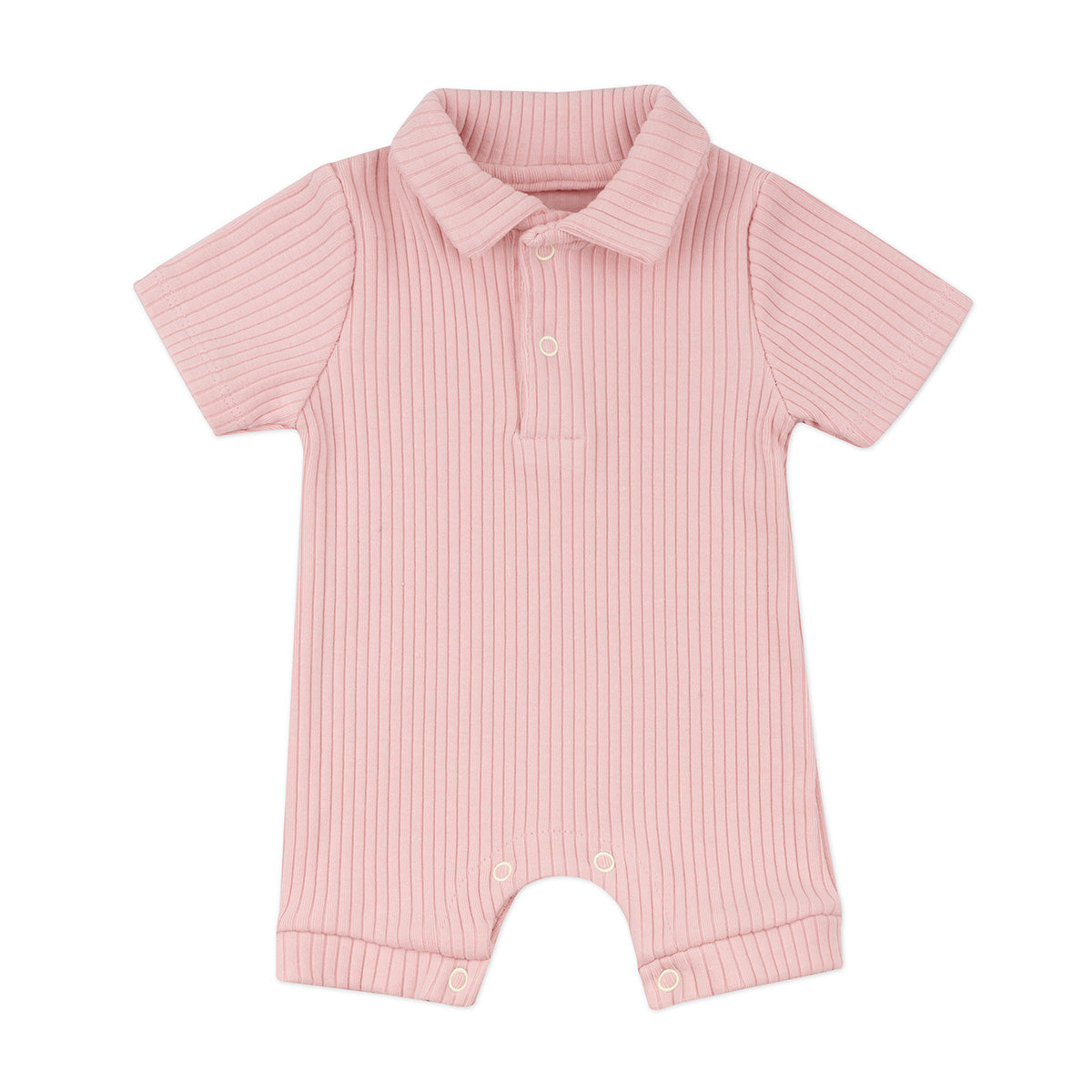 Minimal Newborn Polo Jumpsuit