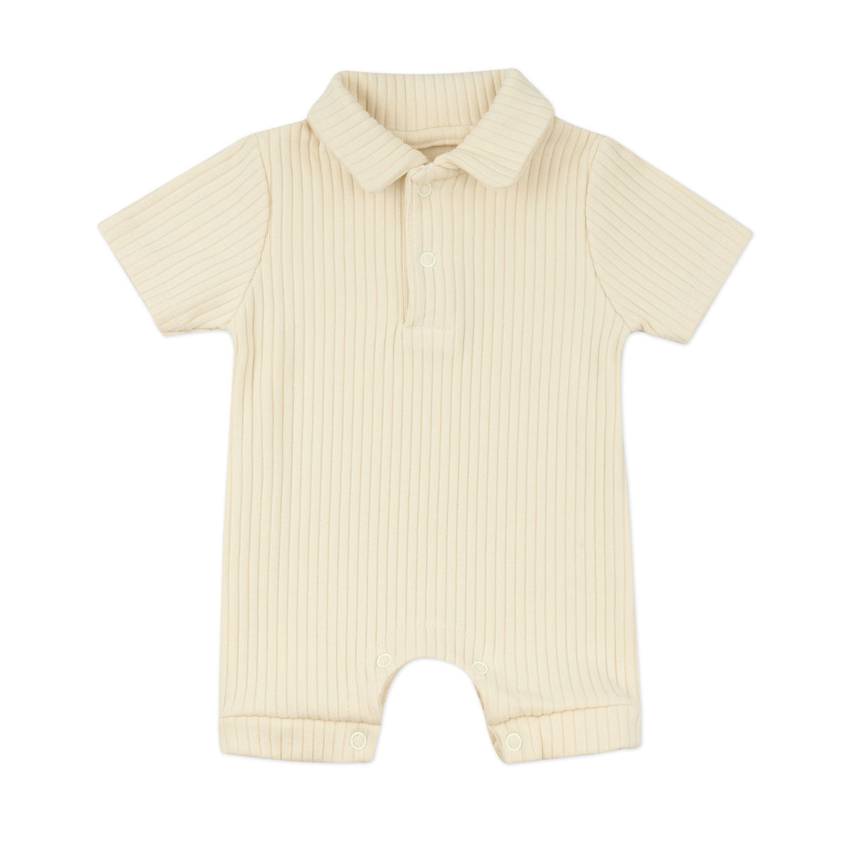 Minimal Newborn Polo Jumpsuit